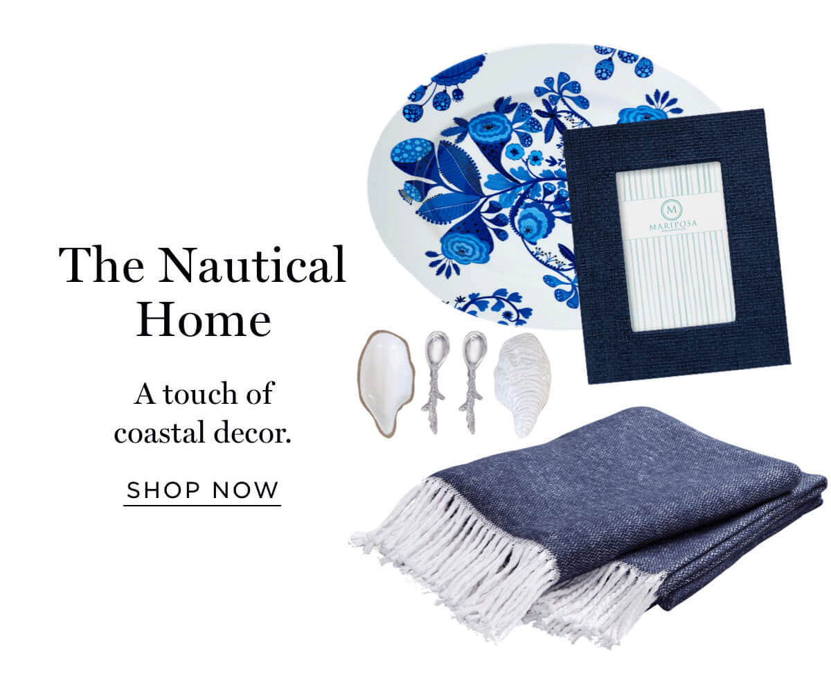 blue and white home