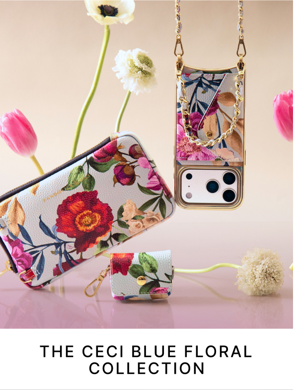 THE CECI BLUE FLORAL COLLECTION