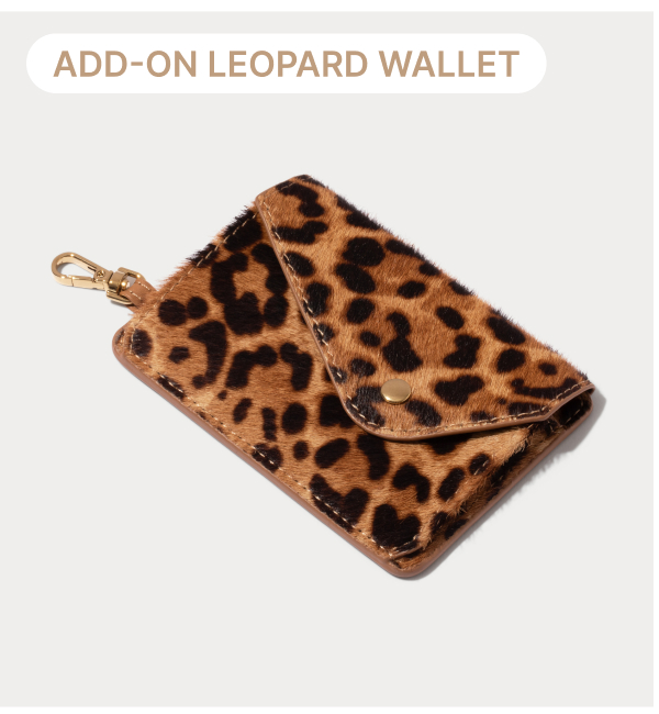 ADD-ON LEOPARD WALLET