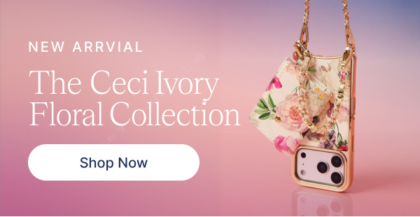 NEW ARRIVAL The Ceci Ivory Floral Collection Shop Now