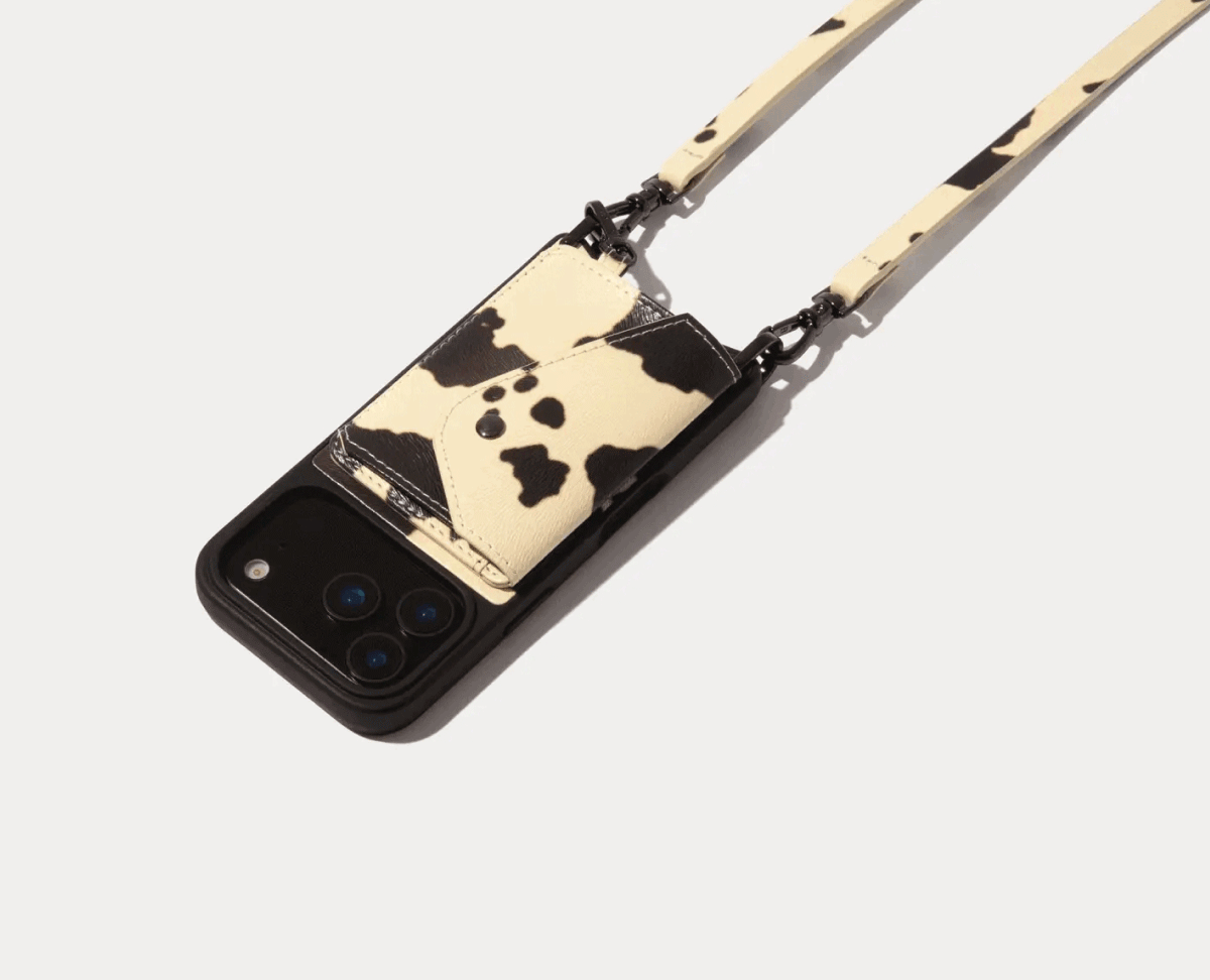 REMI MAGNET Spotted Hide/Pewter