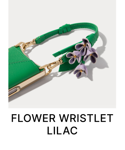 FLOWER WRISTLET LILAC