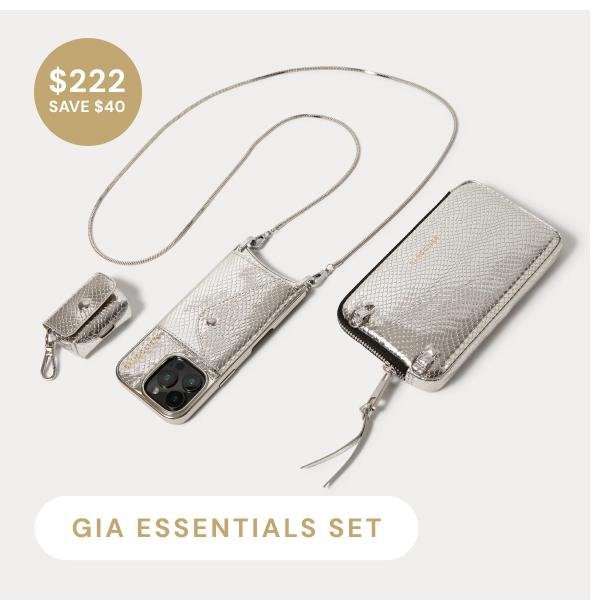 $222 SAVE $40 GIA ESSENTIALS SET