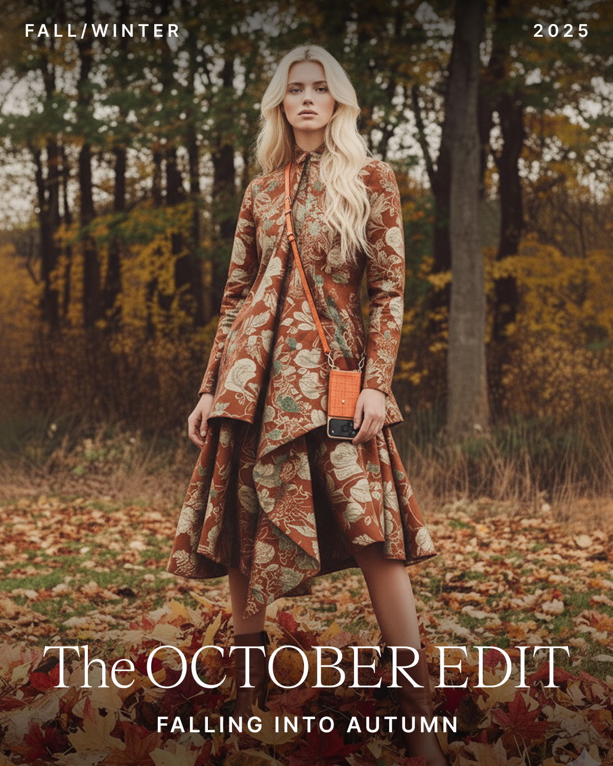 FALL/WINTER 2025 The OCTOBER EDIT FALLING INTO AUTUMN