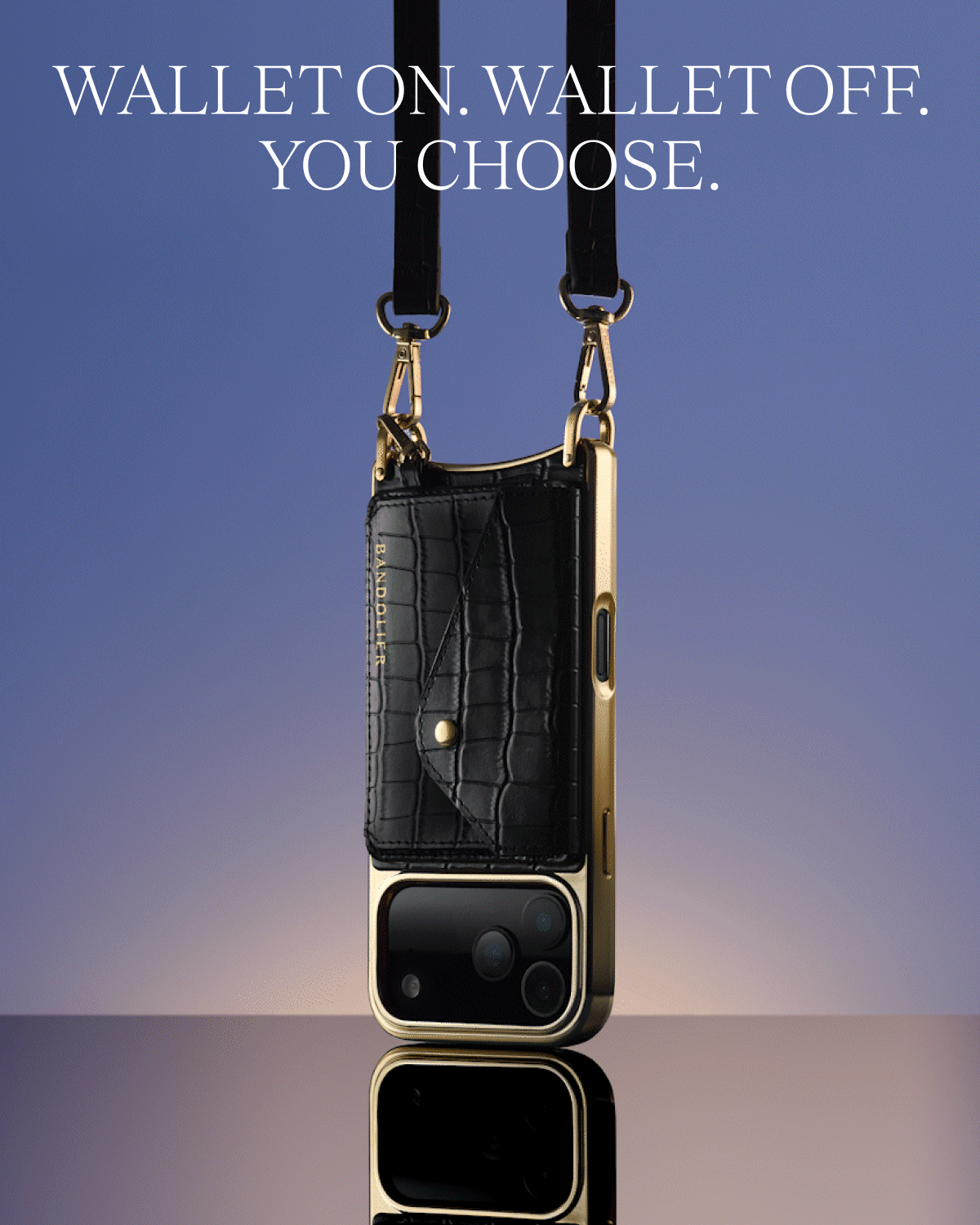 WALLET ON. WALLET OFF. YOU CHOOSE.