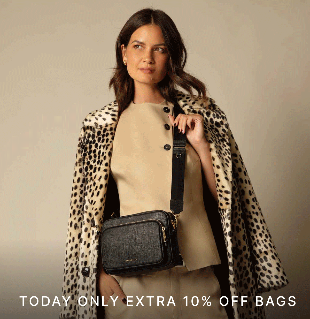 TODAY ONLY EXTRA 10% OFF BAGS