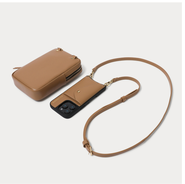 LARGE EXPANDED GOLDEN POUCH