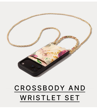 CROSSBODY AND WRISTLET SET