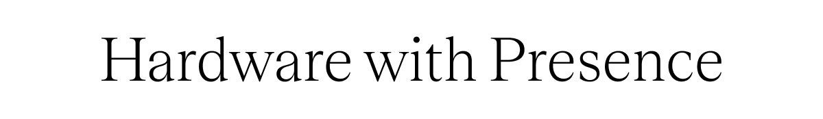 Hardware with Pressure