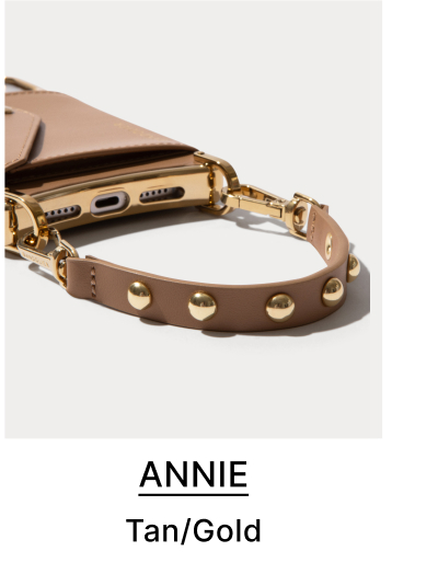 ANNIE Tan/Gold