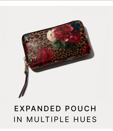 EXPANDED POUCH IN MULTIPLE HUES