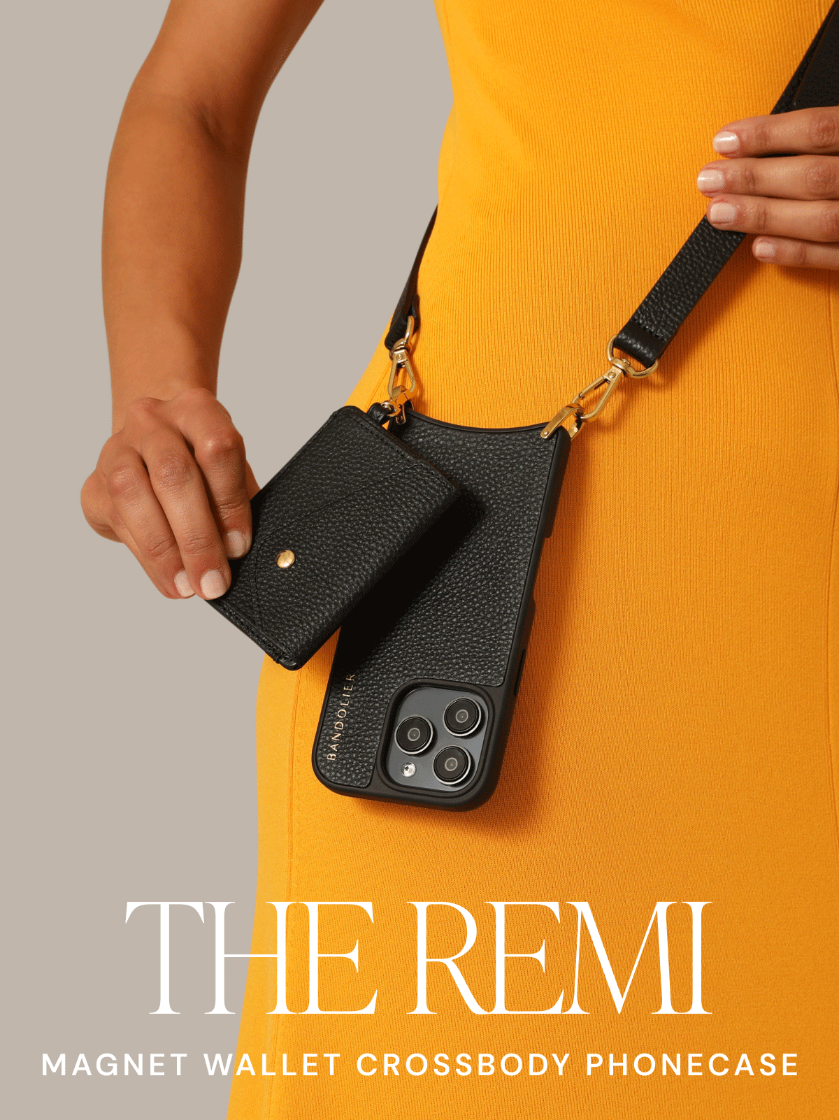 THE REMI MAGNET WALLET CROSSBODY PHONECASE