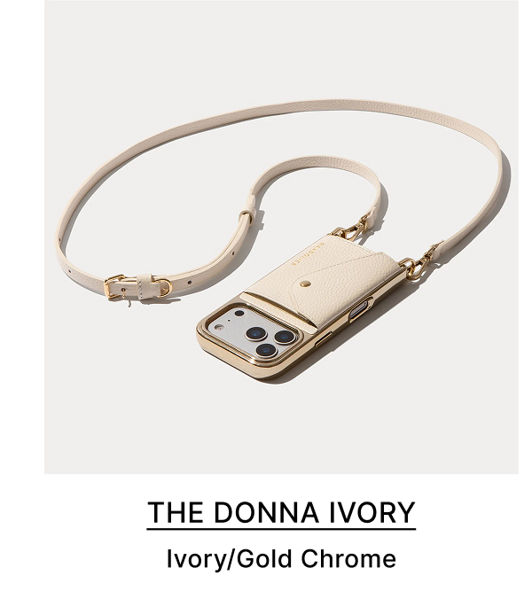 THE DONNA IVORY Ivory/Gold Chrome