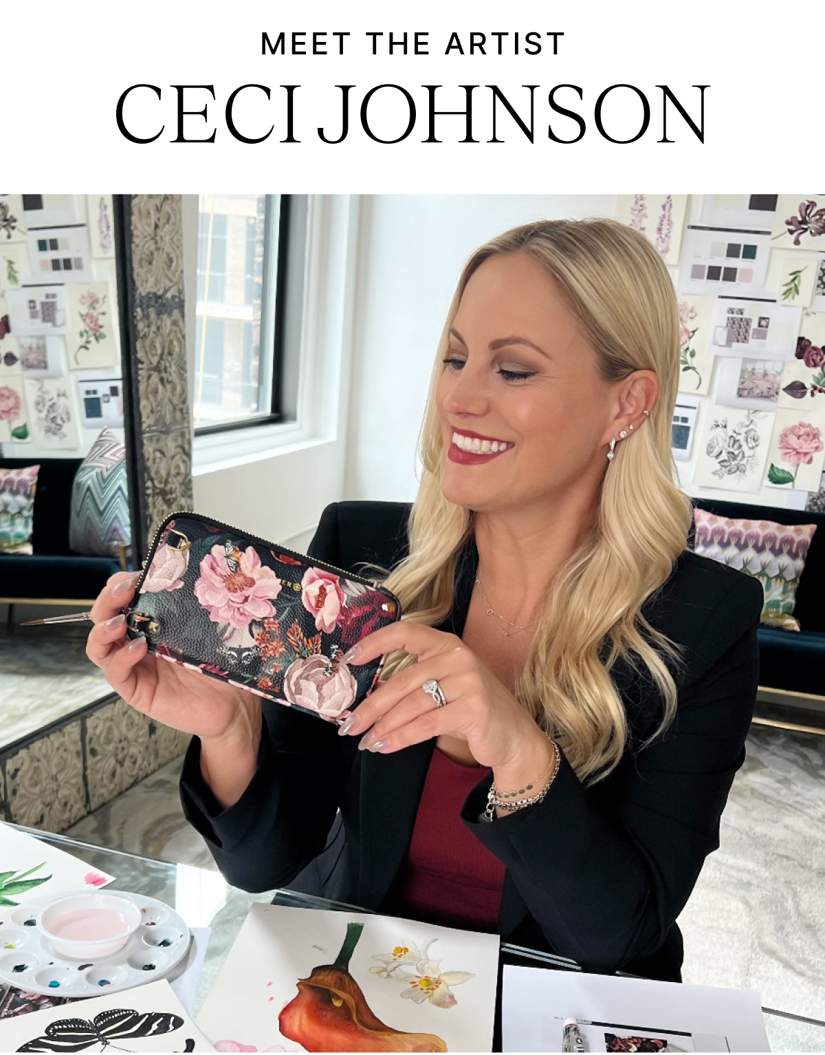 MEET THE ARTIST CECI JOHNSON