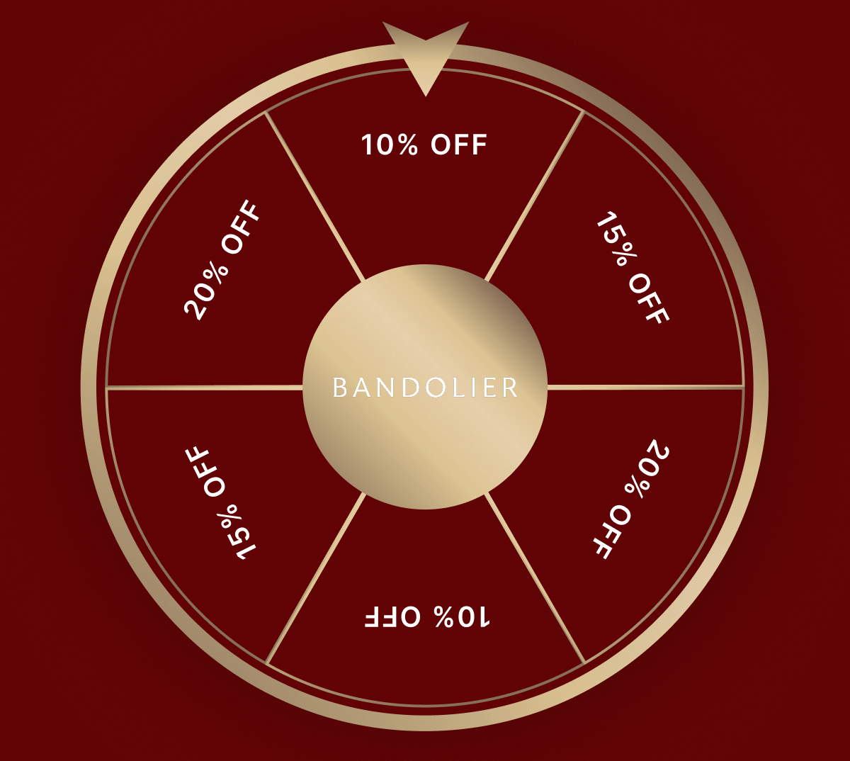 10% OFF 15% OFF 20% OFF