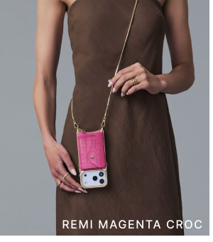 REMI MAGENTA CROC