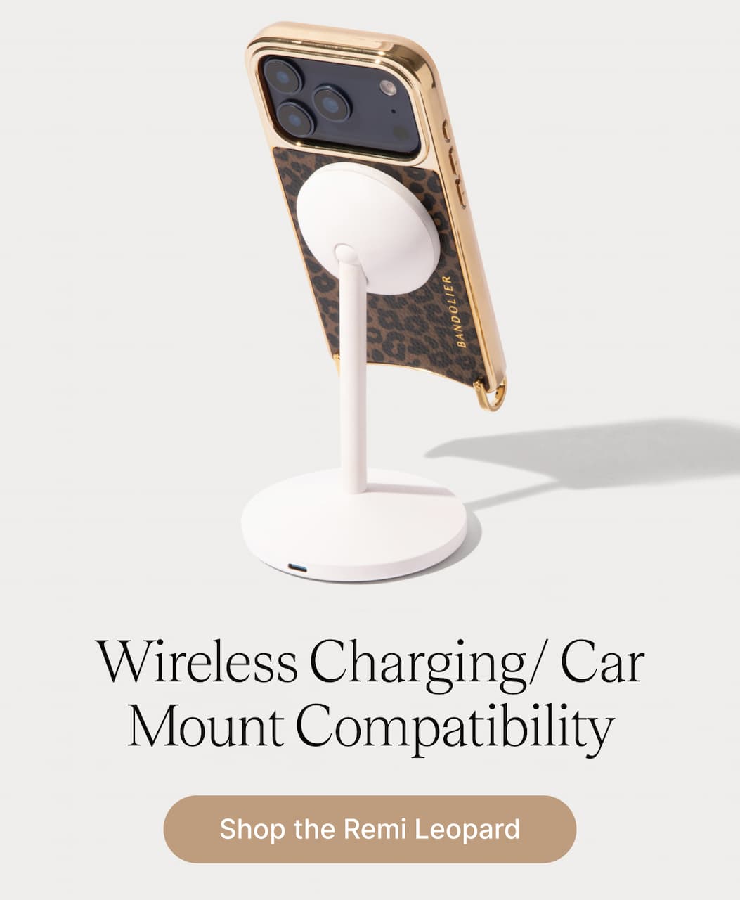 Wireless Charging/Car Mount Compatibility Shop the Remi Leopard