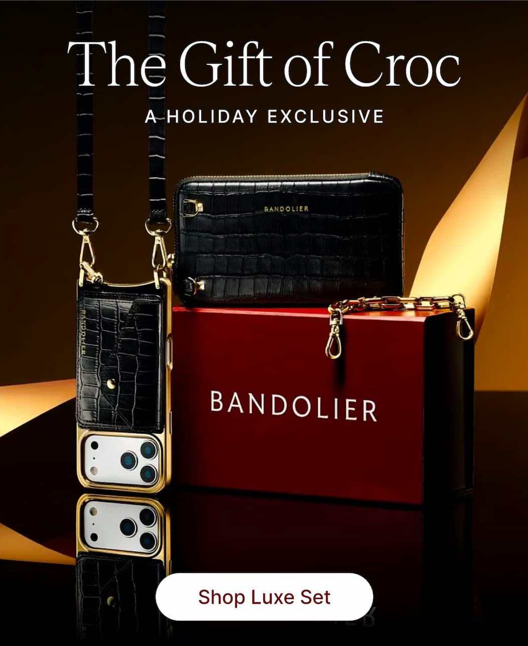 The Gift of Croc A HOLIDAY EXCLUSIVE Shop Luxe Set