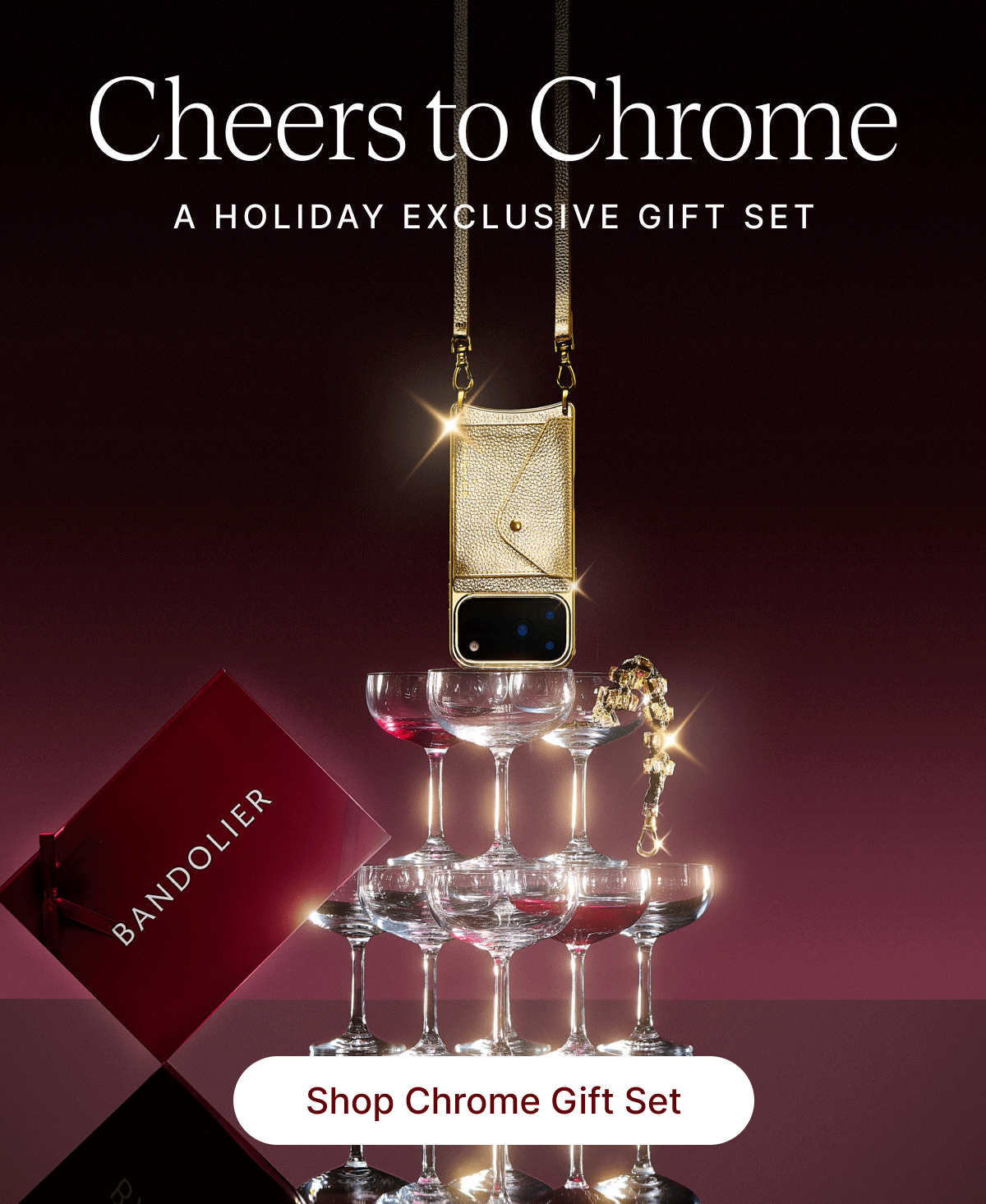Cheers to Chrome A HOLIDAY EXCLUSIVE GIFT SET Shop Chrome Gift Set