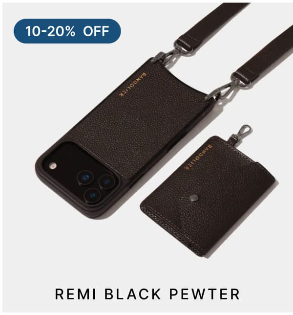10-20% OFF REMI BLACK PEWTER
