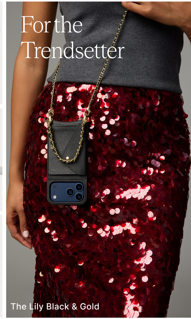 The Lily Black & Gold