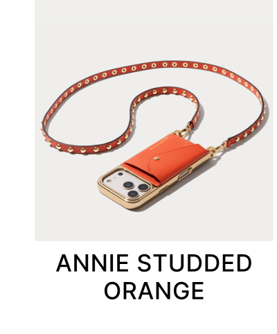 ANNIE STUDDED ORANGE