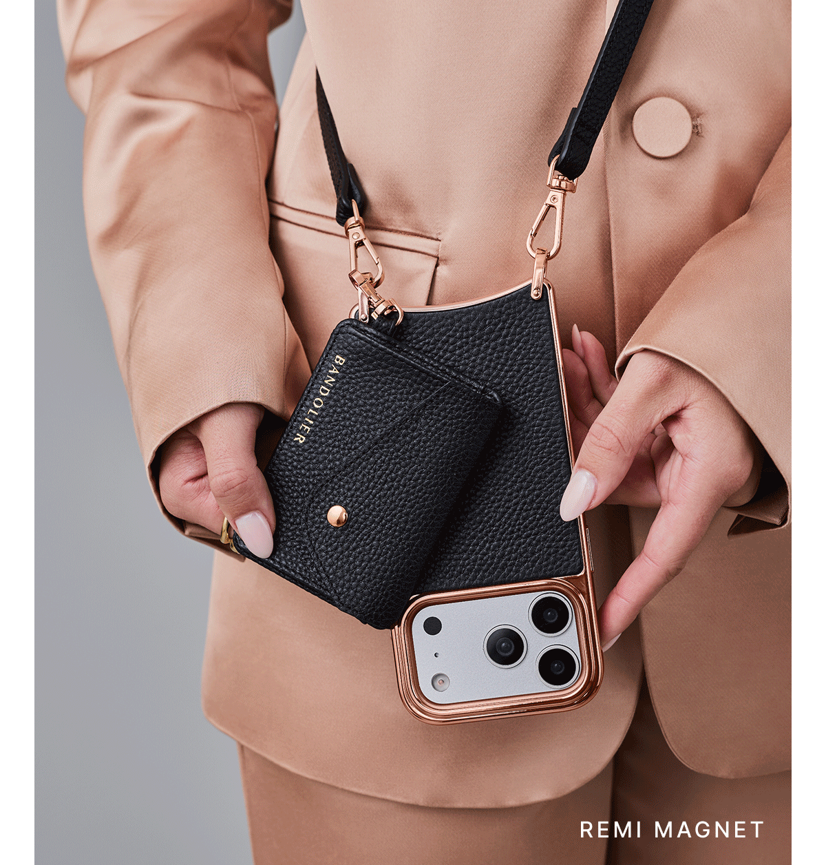 GIA STRAP THE RAYNA REMI MAGNET HAILEY  CHARM WRISTLET