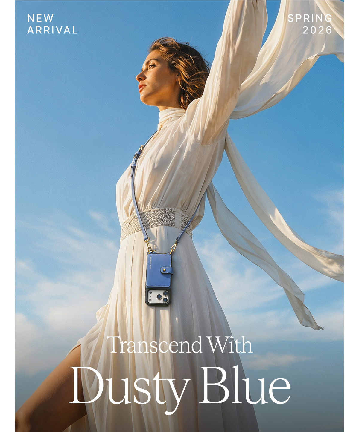 eNEW ARRIVAL SPRING 2026 Transcend With Dusty Blue