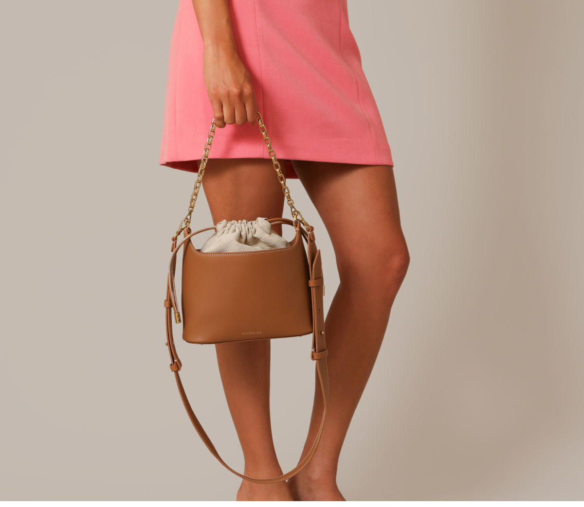 Celeste Bag - Fawn/Gold