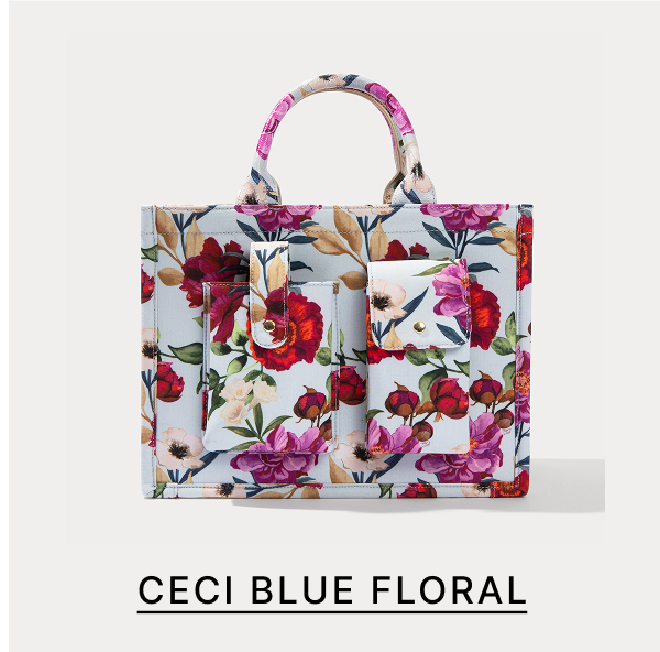 CECI BLUE FLORAL