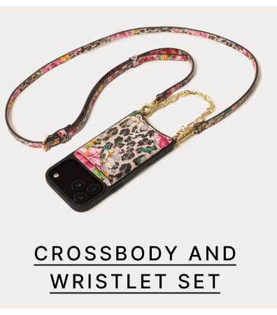 CROSSBODY AND WRISTLET SET