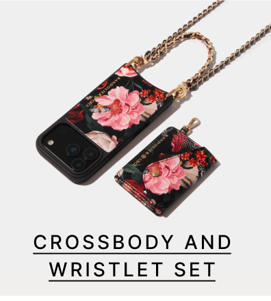 CROSSBODY AND WRISTLET SET