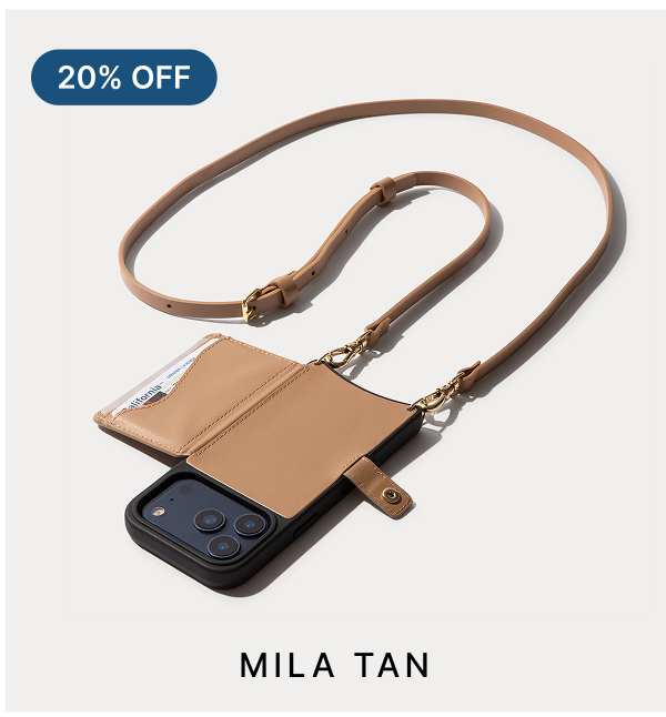 20% OFF MILA TAN