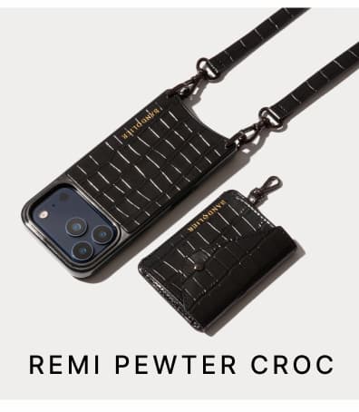 REMI PEWTER CROC