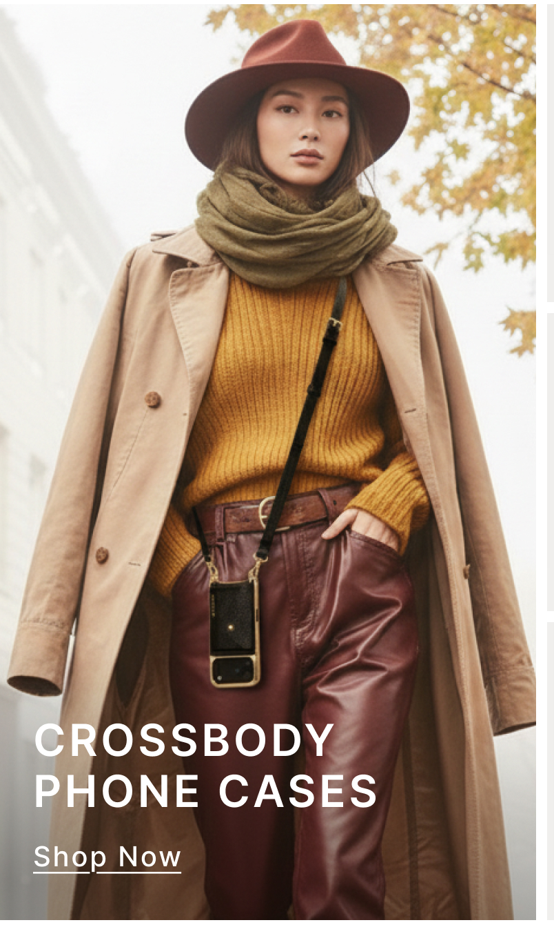 CROSSBODY PHONE CASES Shop Now