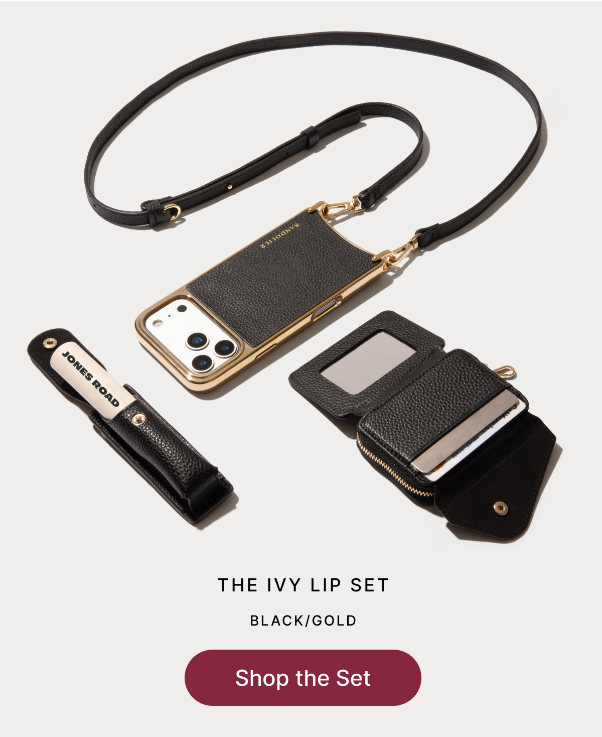 THE IVY LIP SET BLACK/GOLD Shop the Set