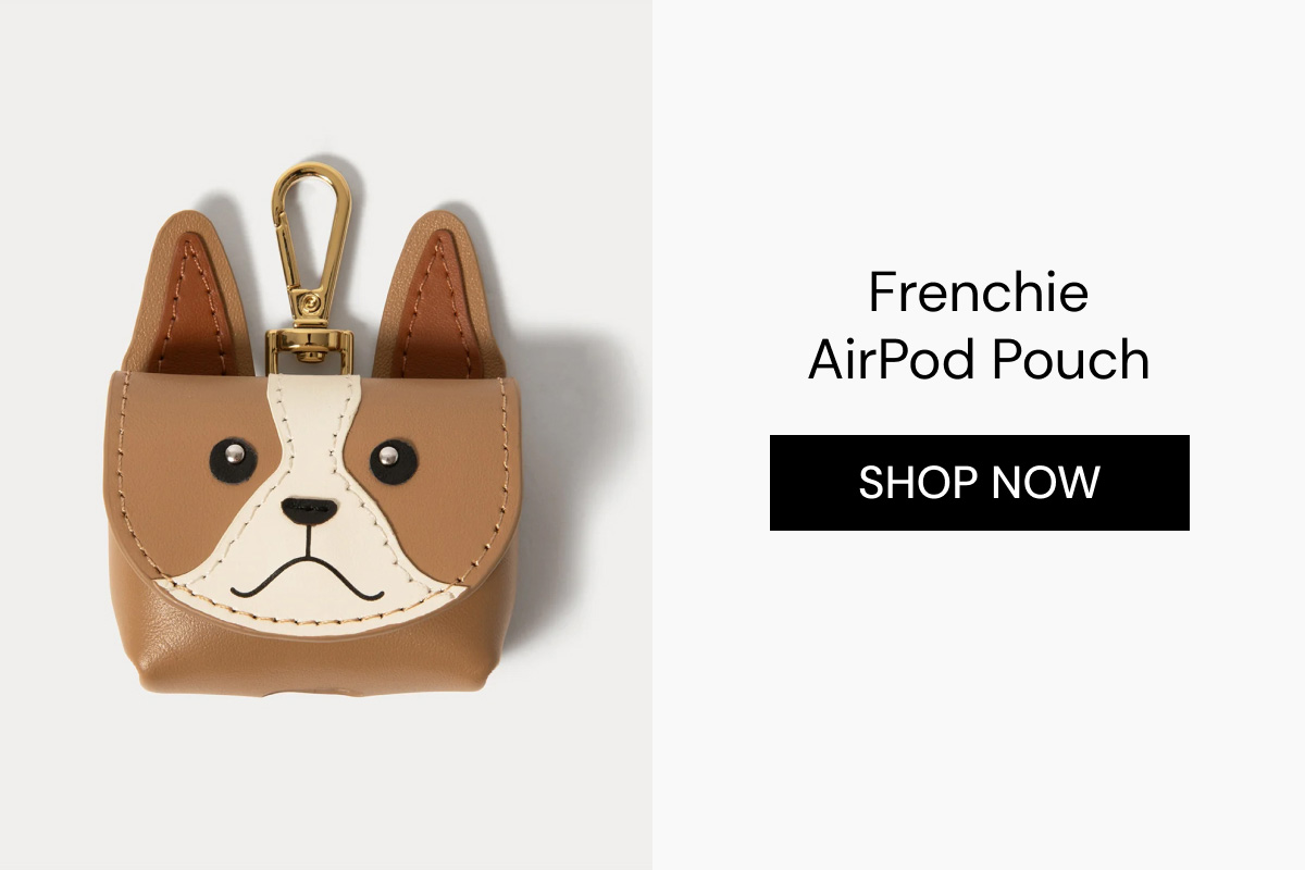 Frenchie AirPod Pouch SHOP NOW