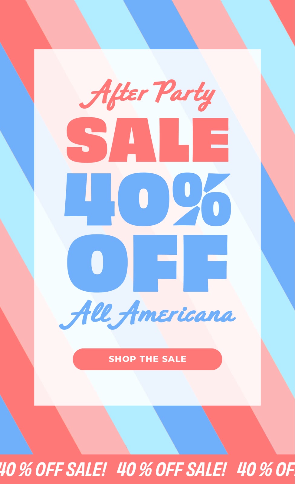 After Party Sale