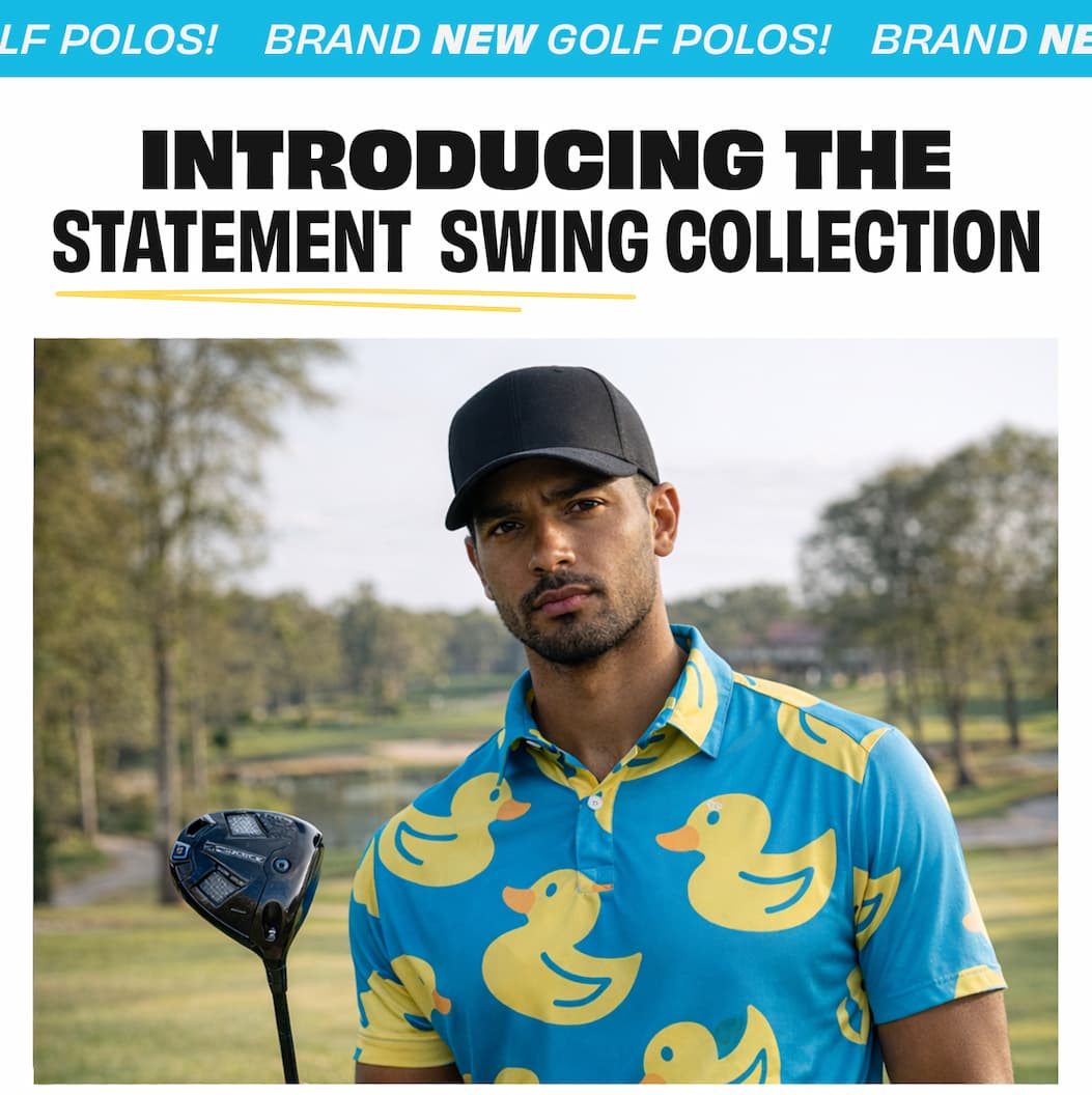 Statement Swing Golf Polos