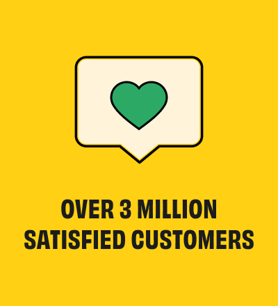 1 Million Satisfied Customers