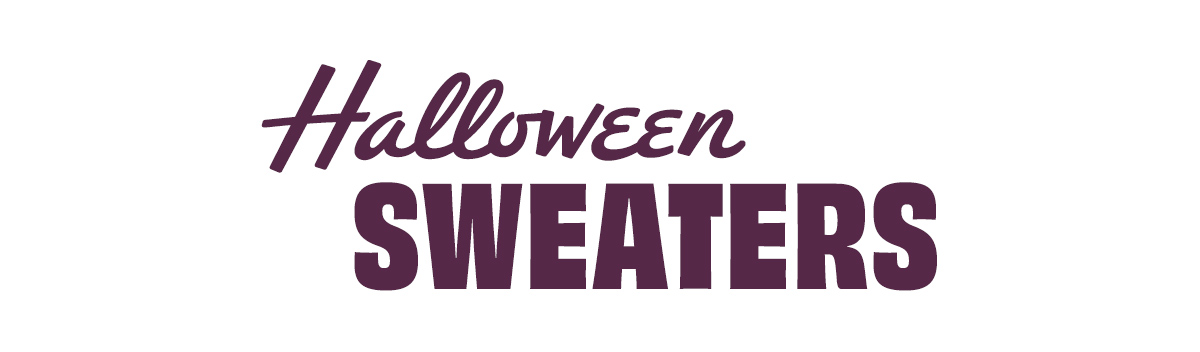 Halloween Sweaters!