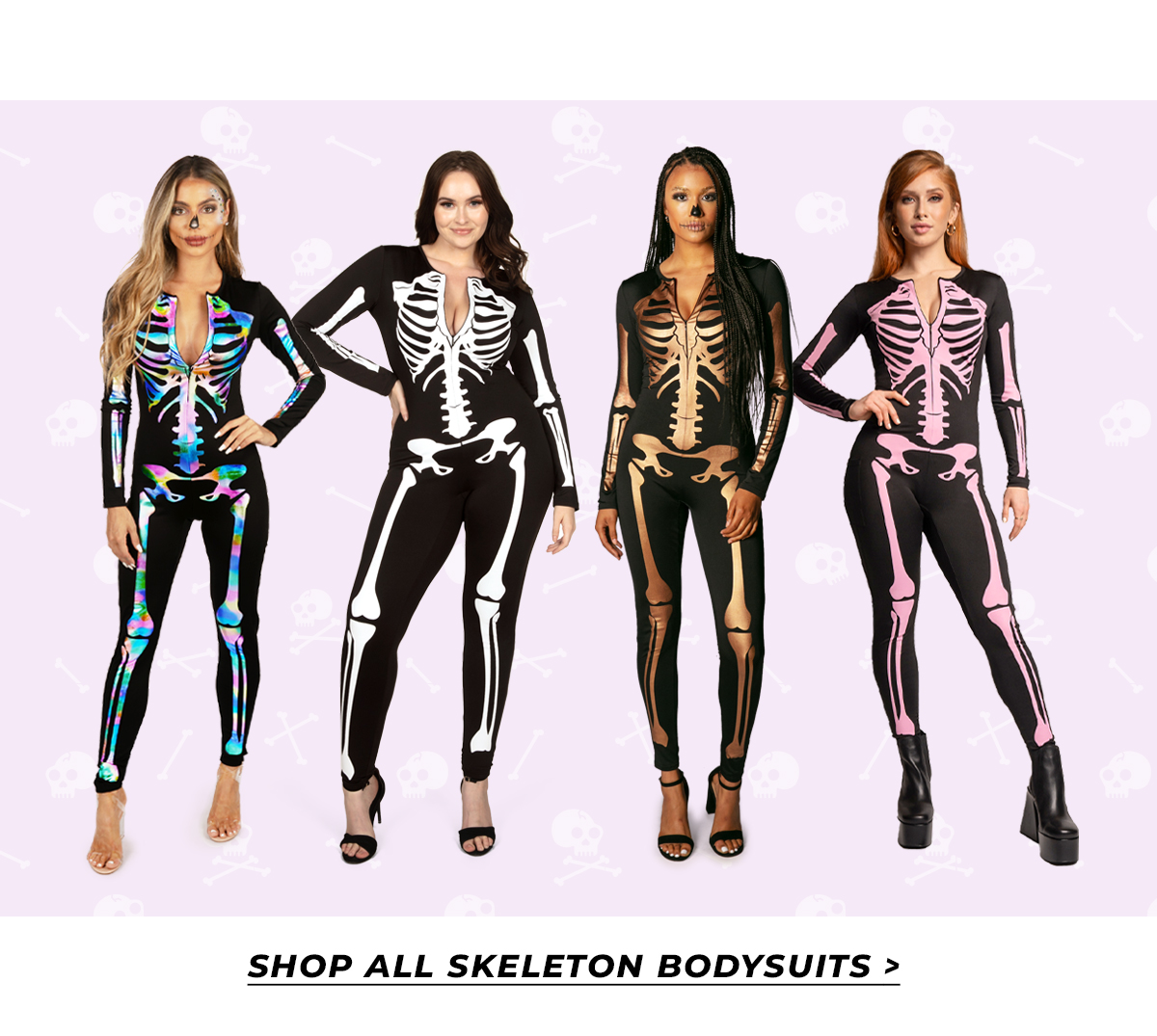 Shop All Skeleton Bodysuits