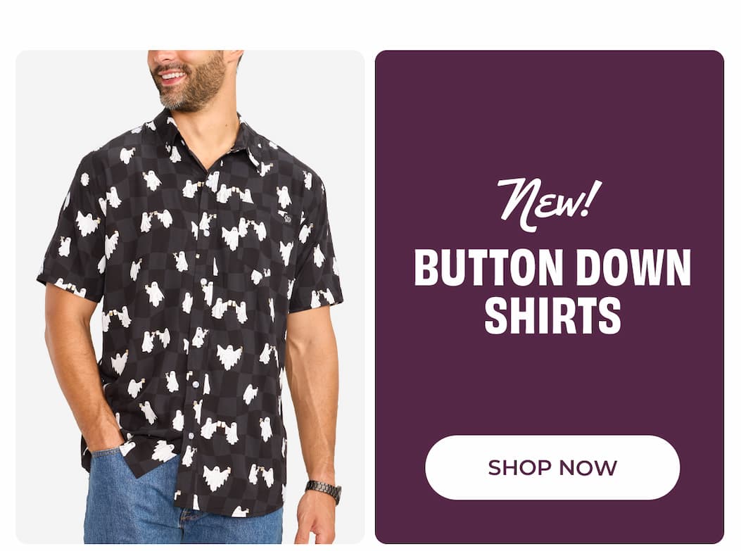 Halloween Button Down Shirts