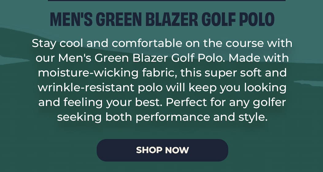 Green Blazer polo