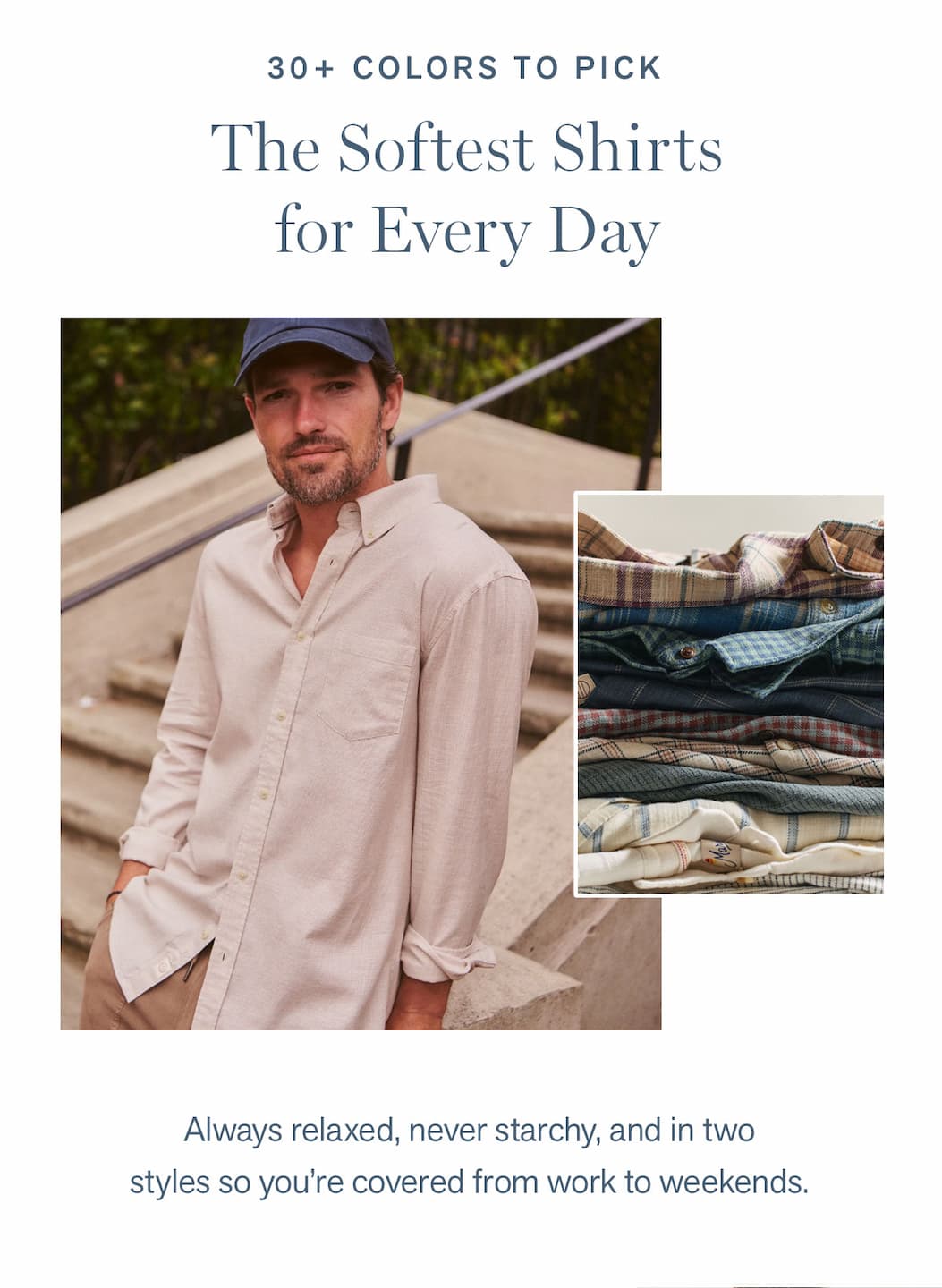 The softest shirts for every day
