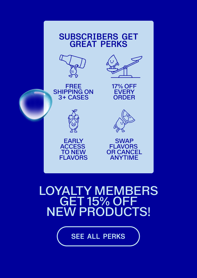Subscribe and get great perks