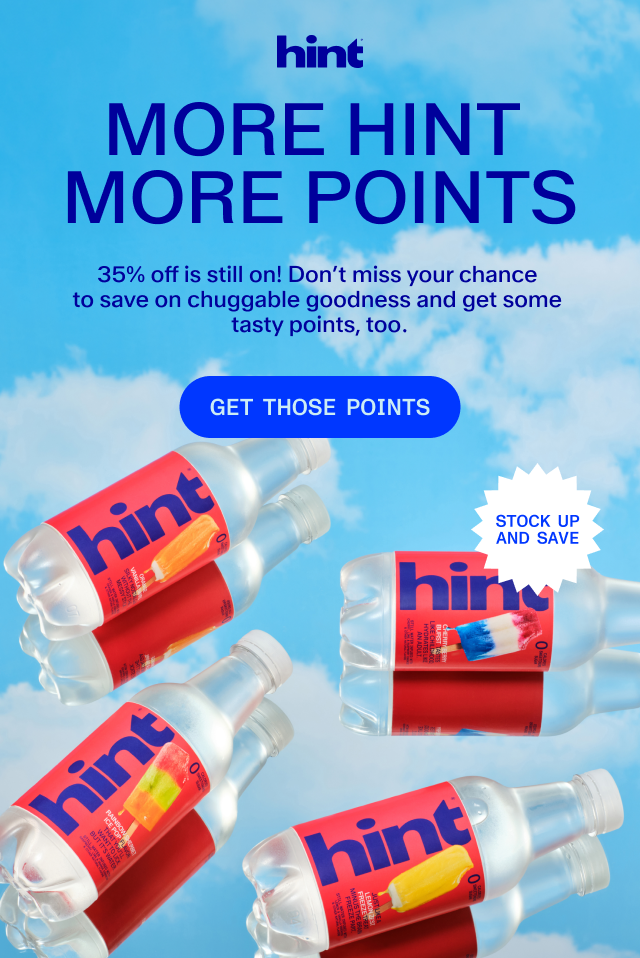 Don't miss out! 4x the points? It ends tonight!!