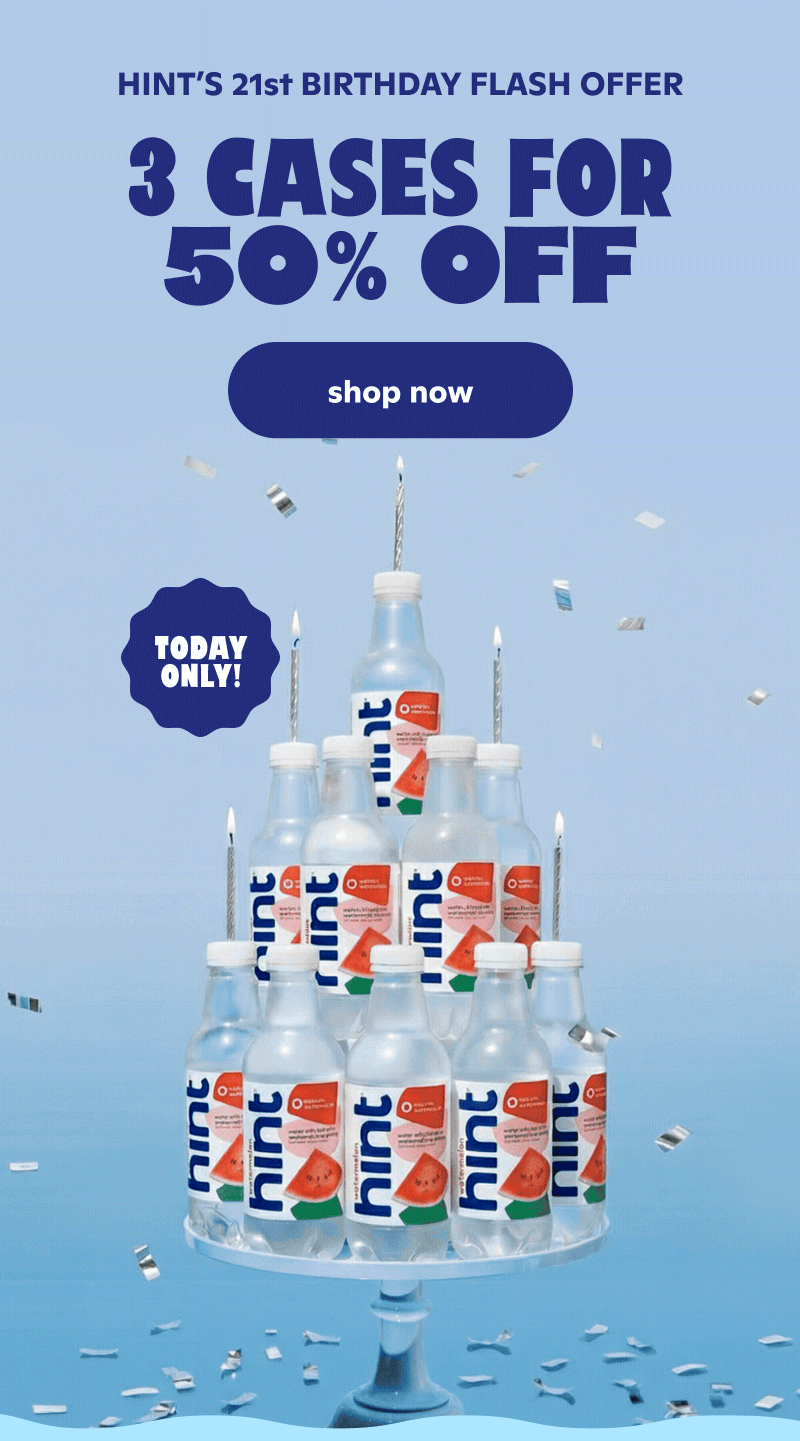 Surprise! Get 50% off 3 cases! Surprise! Get 50% off 3 cases!