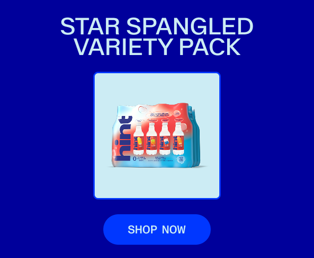 Star Spangled Variety Pack is still water that tastes like summer. Featuring flavors like Lemon Zest Freeze and Cherry Berry Burst, try delicious Variety Pack for summer! 