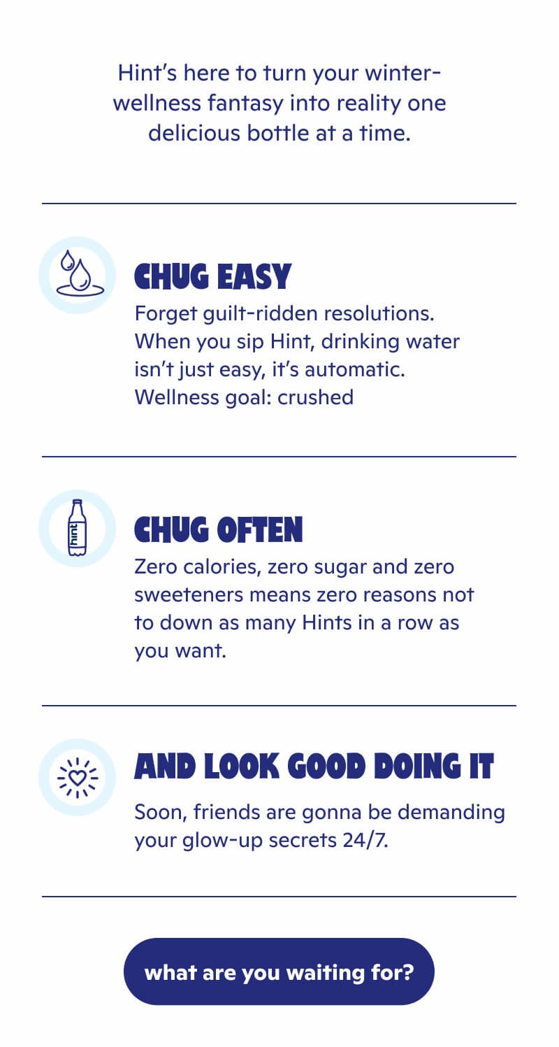 water you waiting for